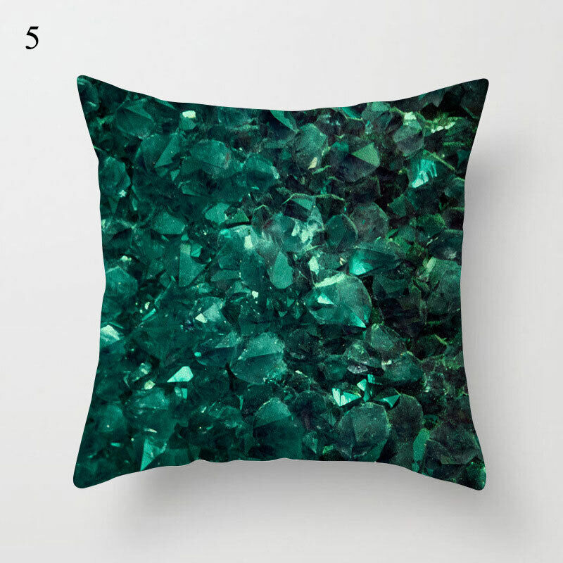 18" Abstract Art Cushion Cover Pillow Case - Multi-Colored Polyester