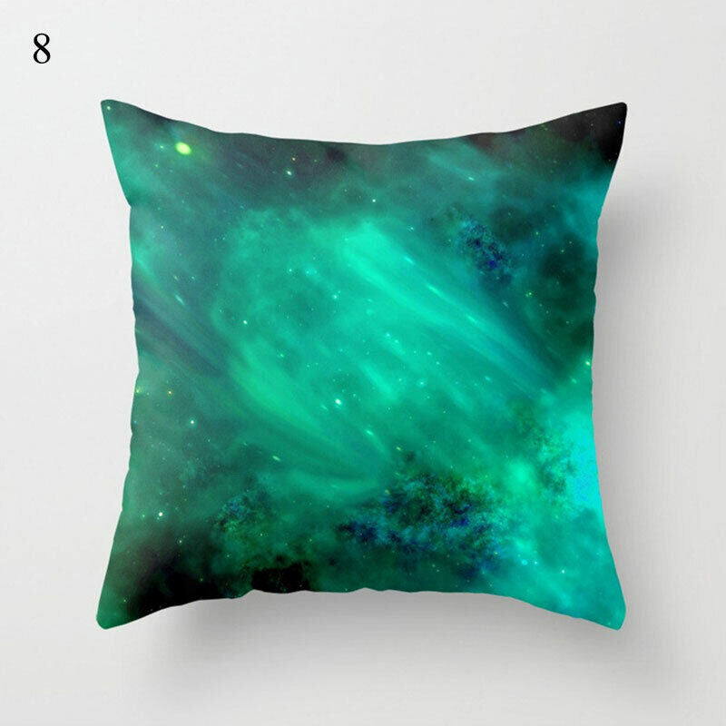 18" Abstract Art Cushion Cover Pillow Case - Multi-Colored Polyester