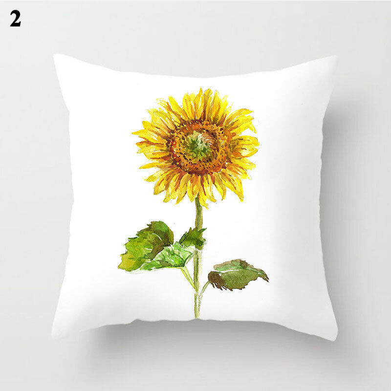 18" Abstract Art Cushion Cover Pillow Case - Multi-Colored Polyester