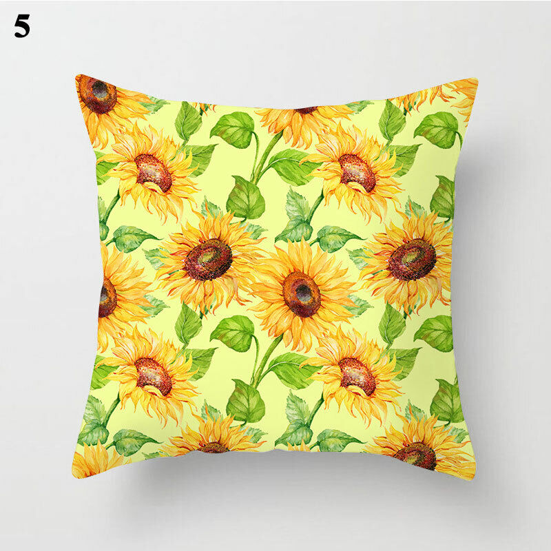 18" Abstract Art Cushion Cover Pillow Case - Multi-Colored Polyester