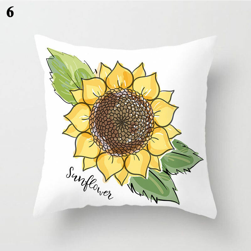 18" Abstract Art Cushion Cover Pillow Case - Multi-Colored Polyester