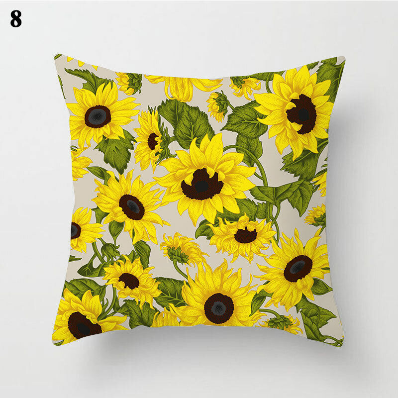 18" Abstract Art Cushion Cover Pillow Case - Multi-Colored Polyester