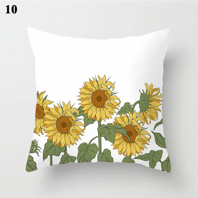 18" Abstract Art Cushion Cover Pillow Case - Multi-Colored Polyester