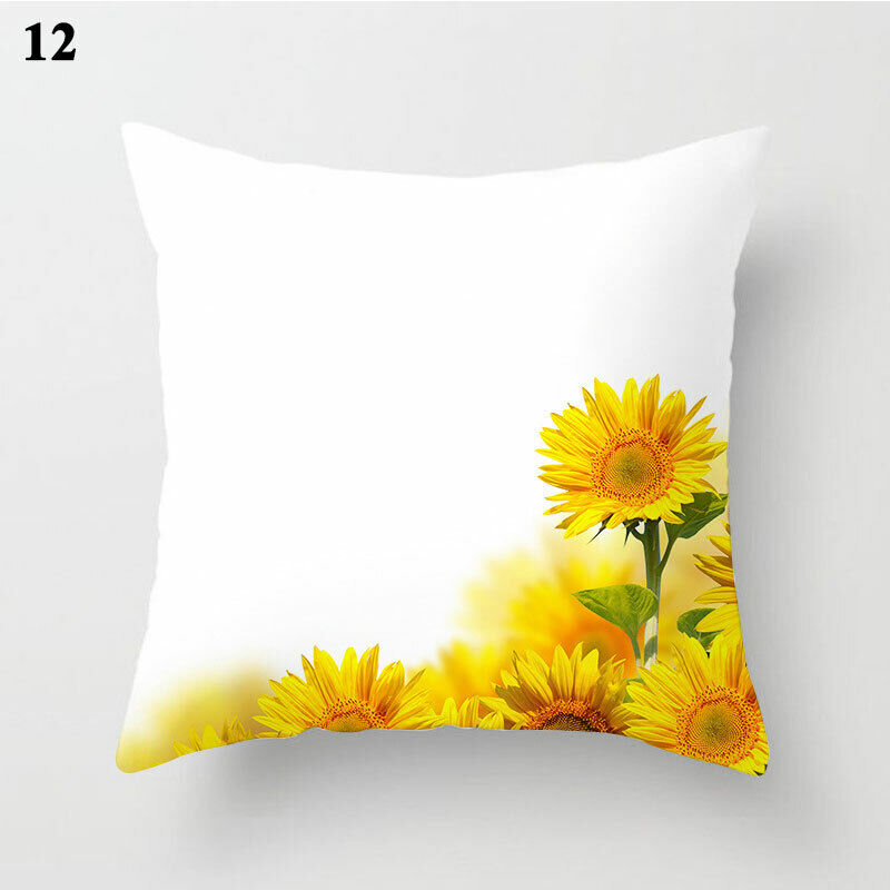 18" Abstract Art Cushion Cover Pillow Case - Multi-Colored Polyester