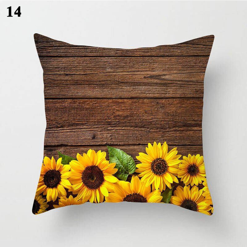 18" Abstract Art Cushion Cover Pillow Case - Multi-Colored Polyester