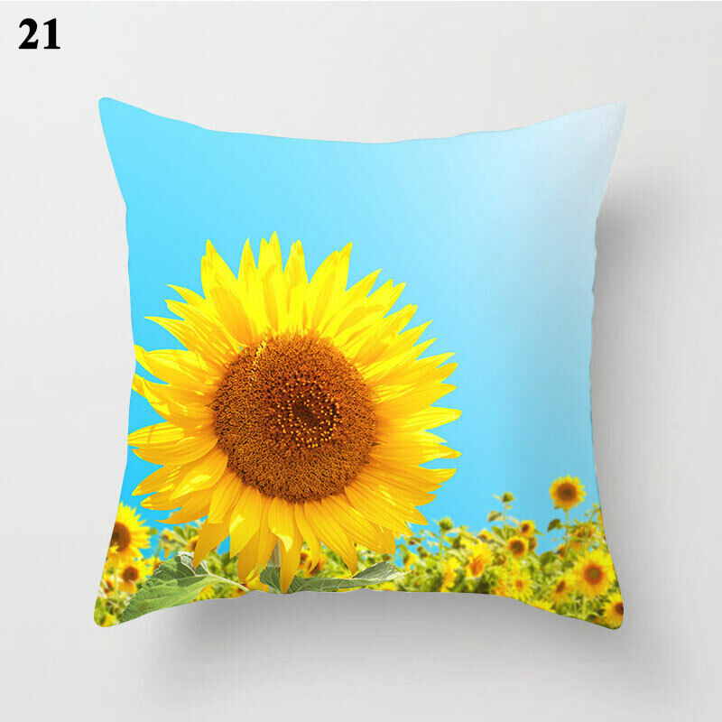 18" Abstract Art Cushion Cover Pillow Case - Multi-Colored Polyester