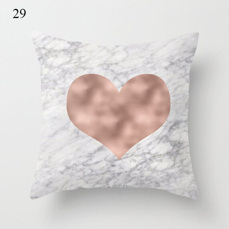 18" Abstract Art Cushion Cover Pillow Case - Multi-Colored Polyester