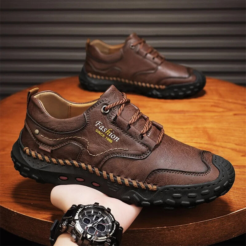 Men's High-Top Orthopedic Comfort Shoes for Posture Support