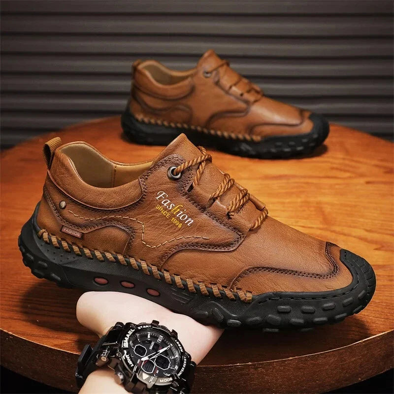 Men's High-Top Orthopedic Comfort Shoes for Posture Support