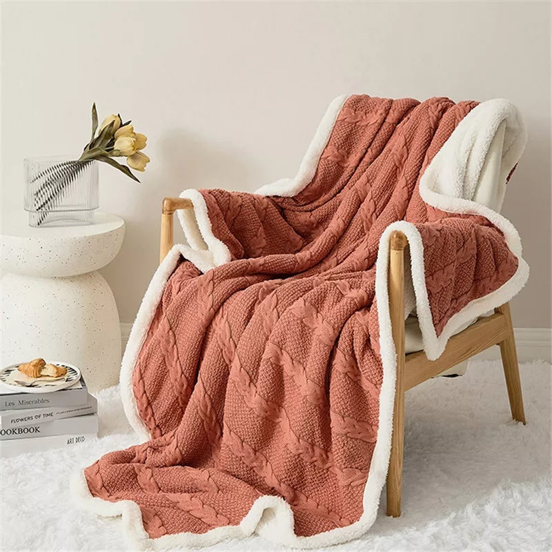 Ultra-Soft Mellow Sherpa Blanket for Cozy Comfort
