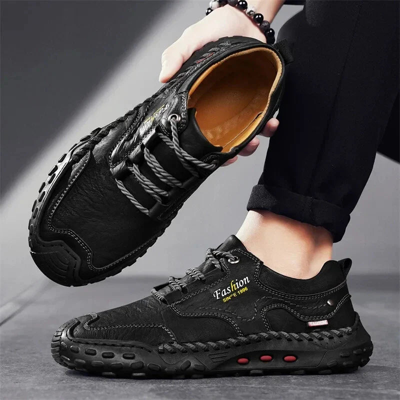 Men's High-Top Orthopedic Comfort Shoes for Posture Support