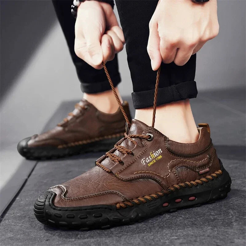 Men's High-Top Orthopedic Comfort Shoes for Posture Support