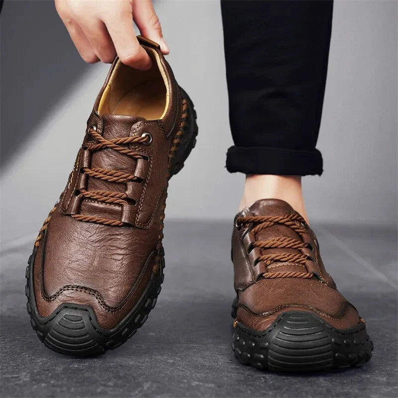 Men's High-Top Orthopedic Comfort Shoes for Posture Support