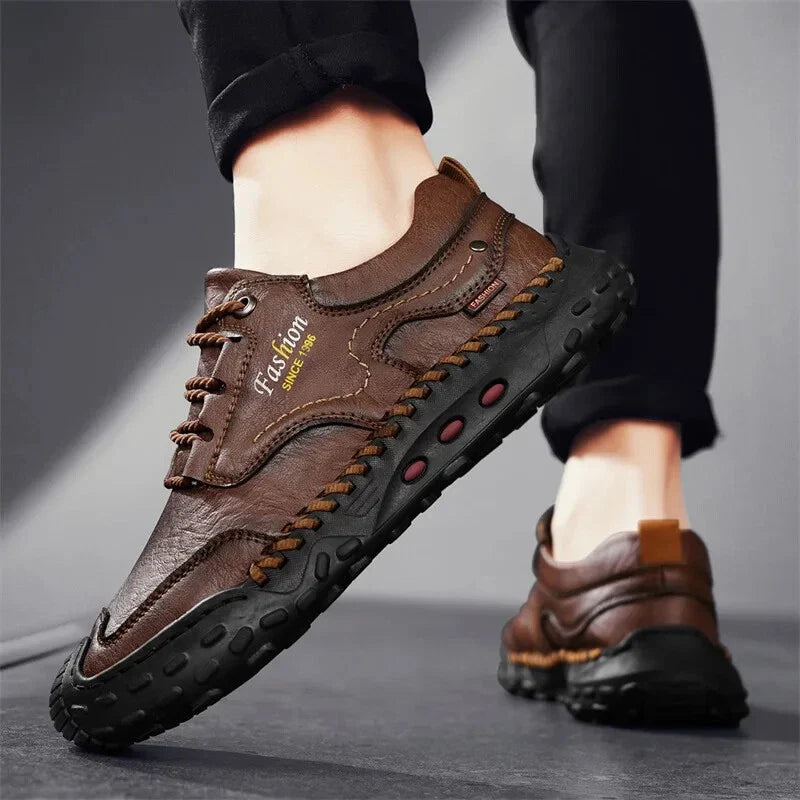 Men's High-Top Orthopedic Comfort Shoes for Posture Support