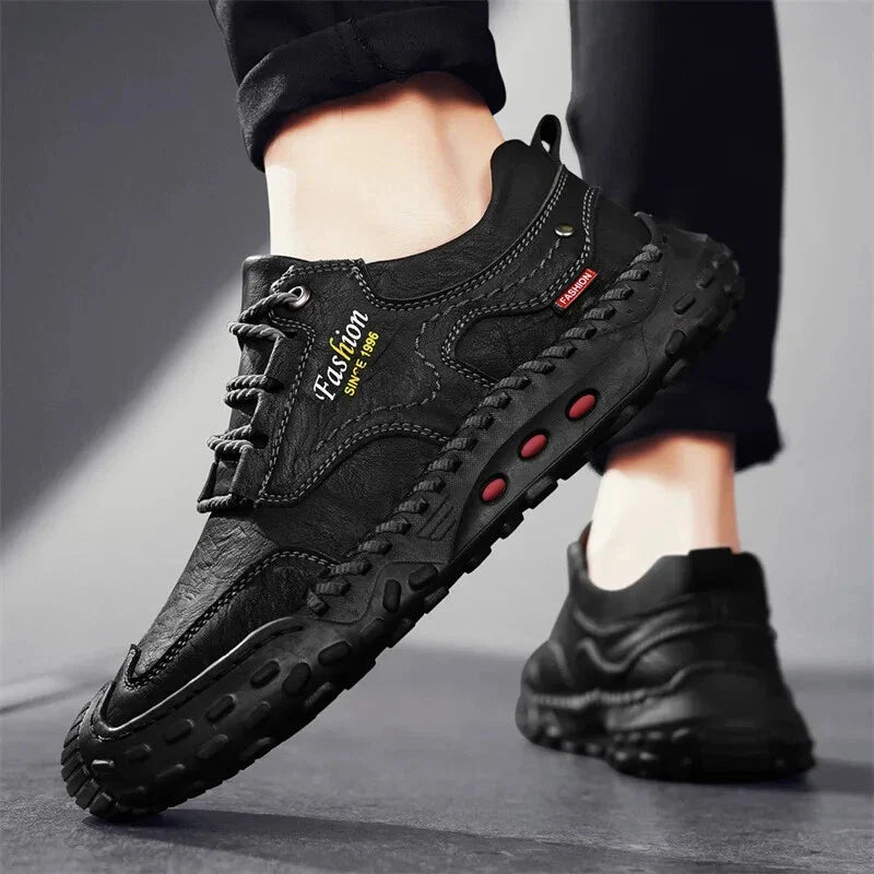 Men's High-Top Orthopedic Comfort Shoes for Posture Support