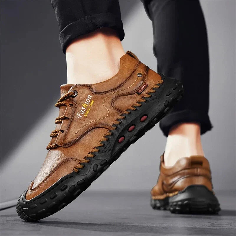 Men's High-Top Orthopedic Comfort Shoes for Posture Support