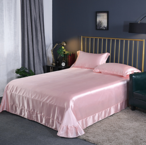 Silk Satin Pillowcases Hypoallergenic Cooling Soft Bedding Covers