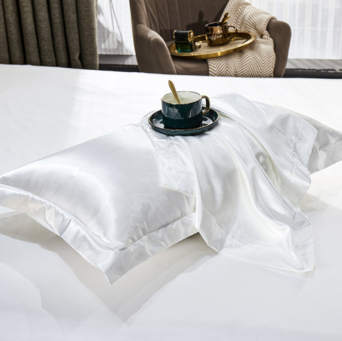 Silk Satin Pillowcases Hypoallergenic Cooling Soft Bedding Covers