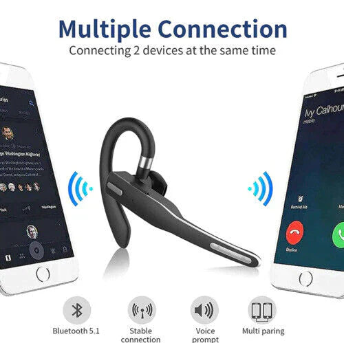 Wireless Bluetooth Noise Cancelling Earbuds with Hands-Free Mic