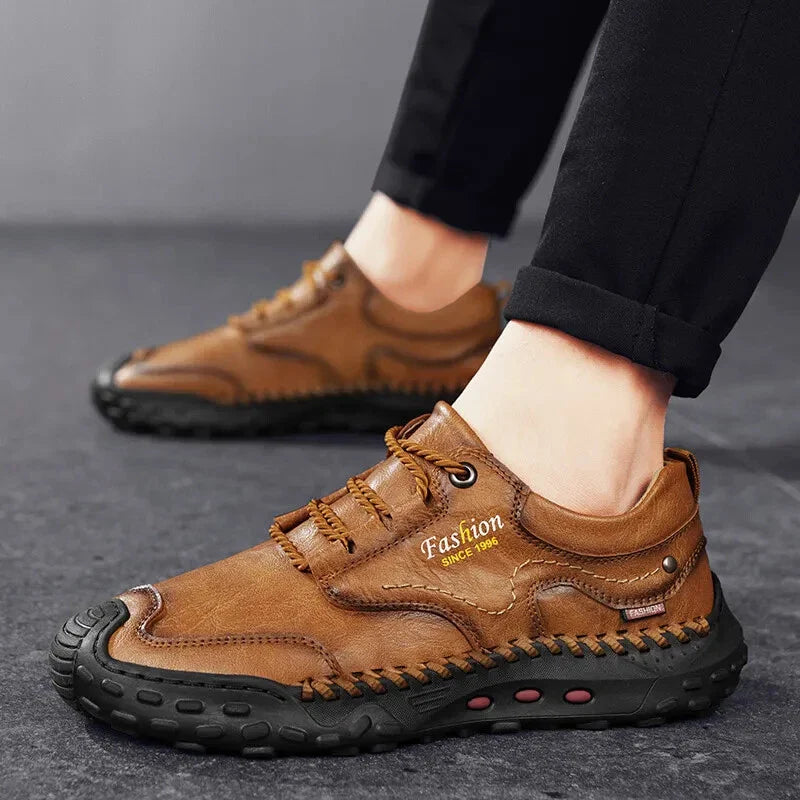 Men's High-Top Orthopedic Comfort Shoes for Posture Support