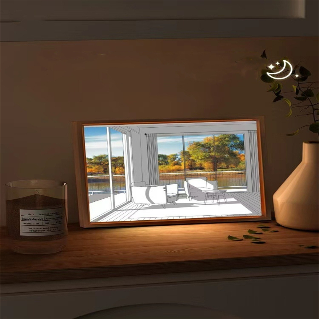 LED Sunlight Painting Night Light Decorative Art