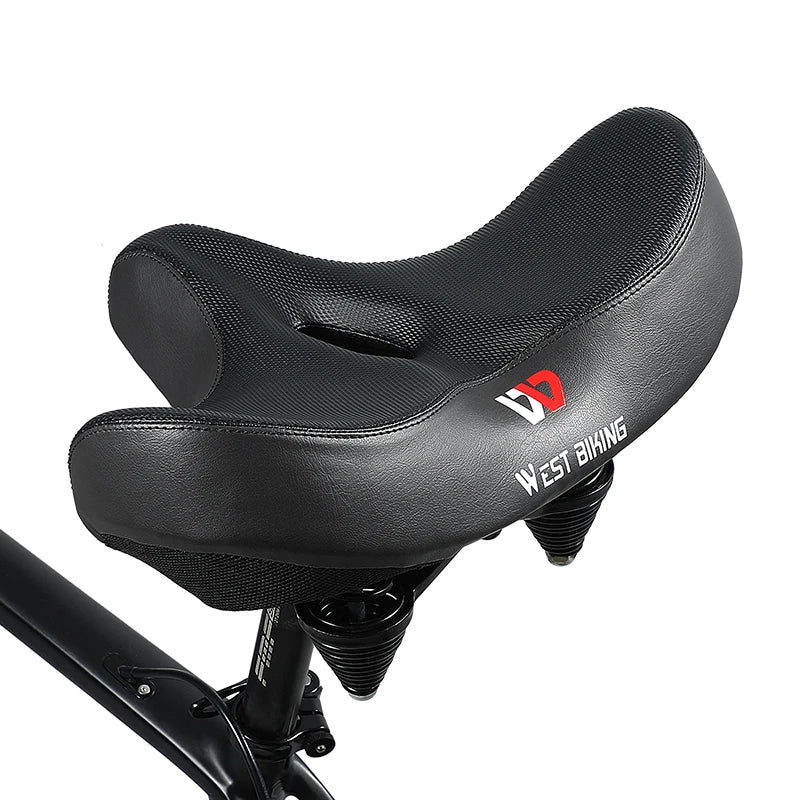 Padded Ergonomic Saddle for Road and Mountain Bikes