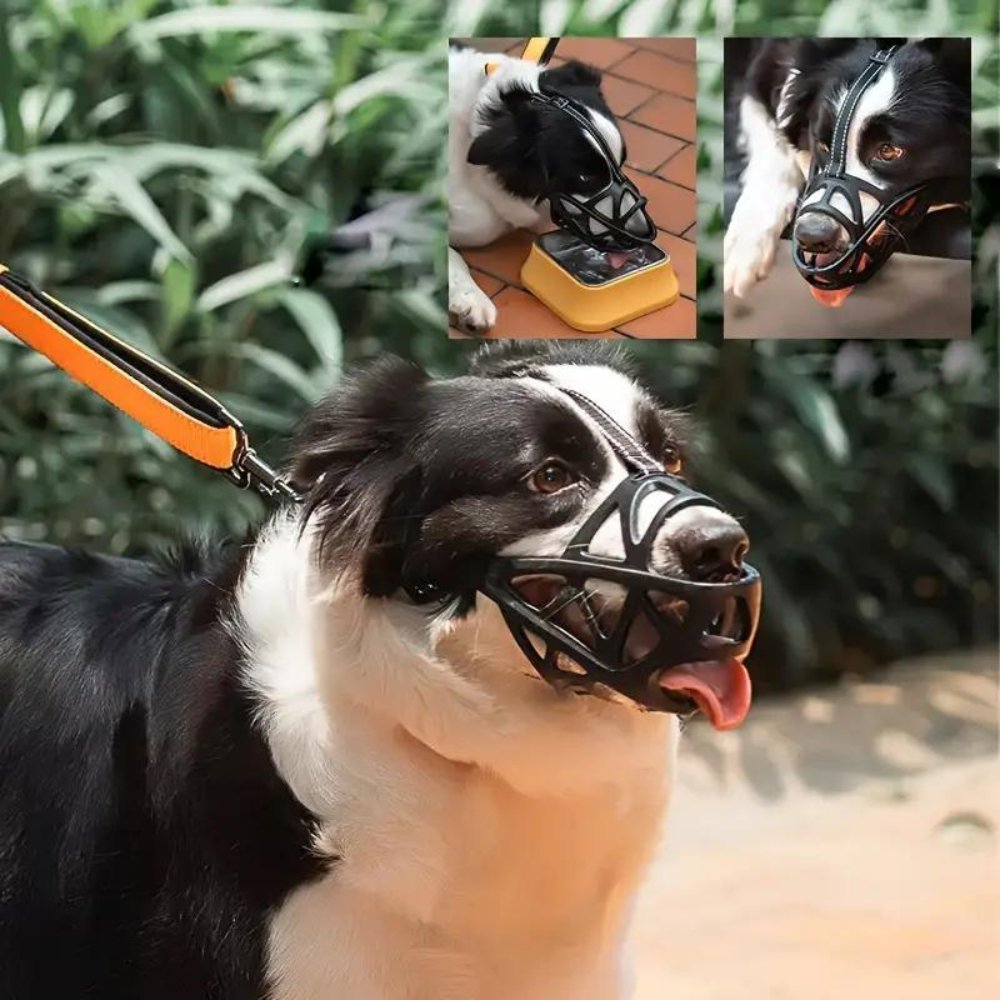 Comfortable Breathable Dog Muzzle for Anti-Bite and Anti-Bark Control