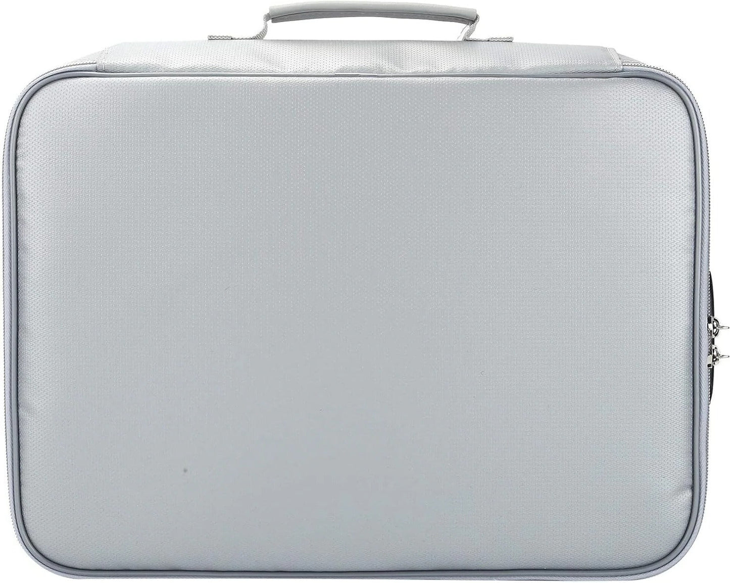 Fireproof Water-Resistant Document Organizer with Zipper and Handle