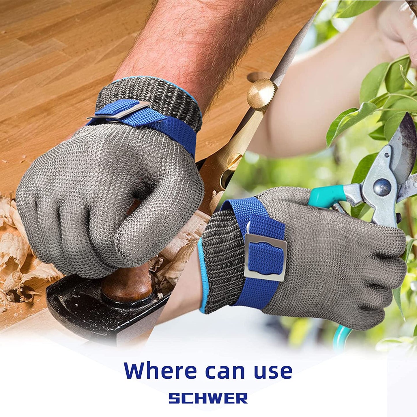 Cut Resistant Gloves for Kitchen and Oyster Handling