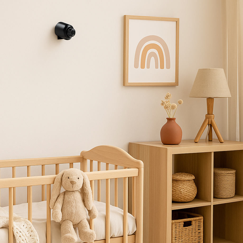 Full HD WiFi Surveillance Camera with Two-Way Audio and Night Vision