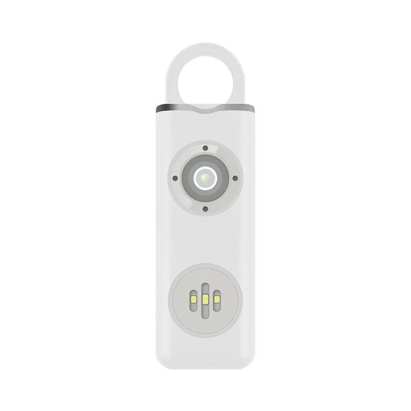 Personal Safety Alarm Keychain with 130 dB Siren and Flashlight