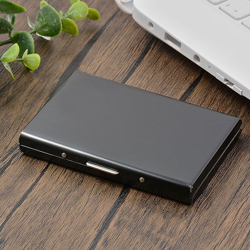 Slim RFID Card Holder for 6 Cards - Compact and Secure