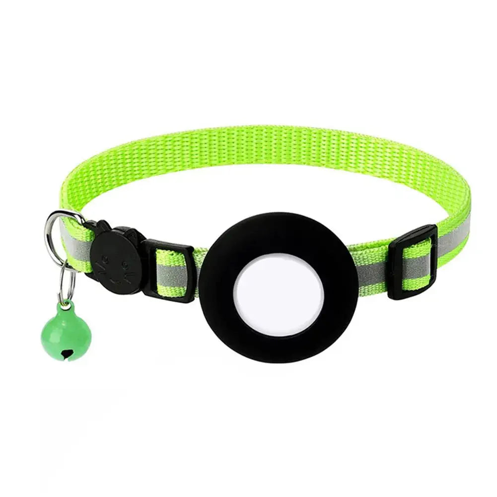 Reflective Cat Collar with ID Tag and Adjustable Fit