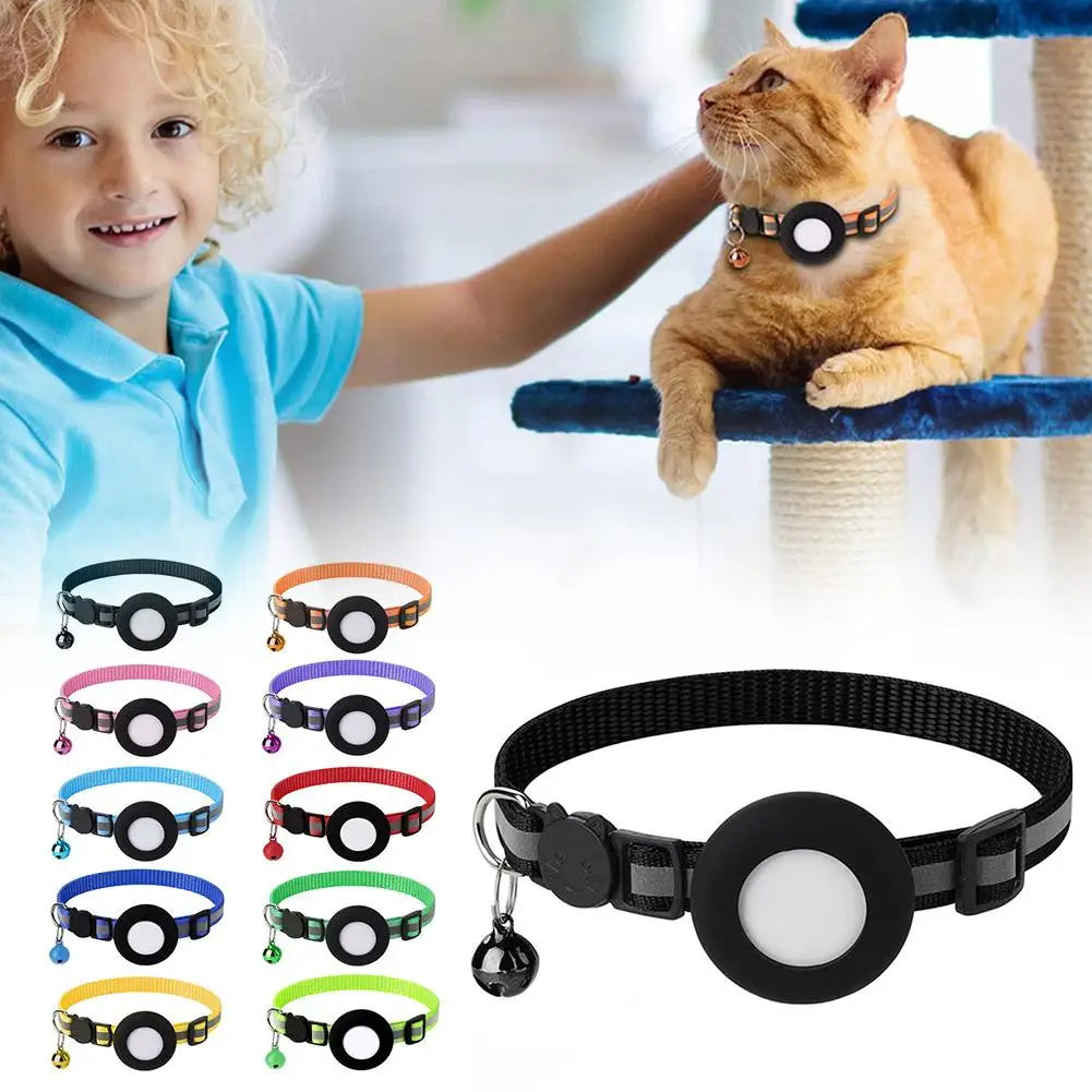 Reflective Cat Collar with ID Tag and Adjustable Fit