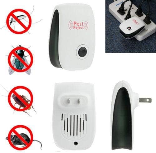 Ultrasonic Pest Repeller for Squirrels and Rodents - Silent Chemical-Free Protection