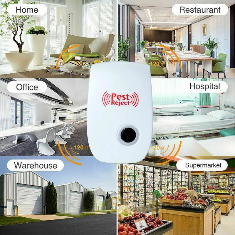 Ultrasonic Pest Repeller for Squirrels and Rodents - Silent Chemical-Free Protection