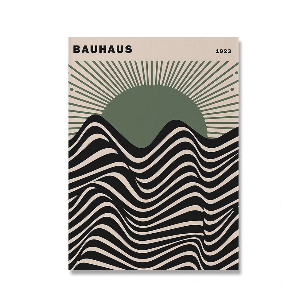 Sage Green Matisse Yayoi Kusama Canvas Print