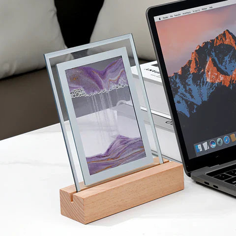Artistic Moving Sand Night Lamp