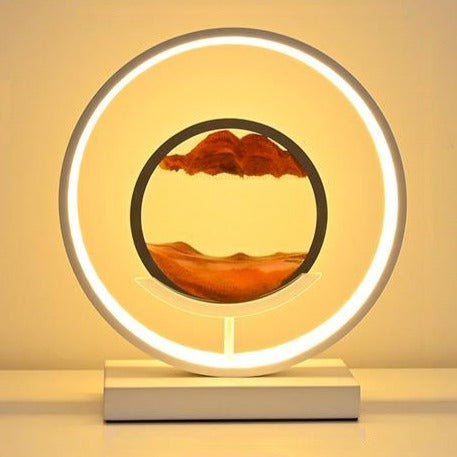 Sand Landscape Lamp with LED Light and Remote Control