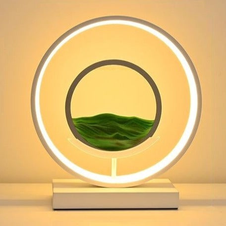 Sand Landscape Lamp with LED Light and Remote Control