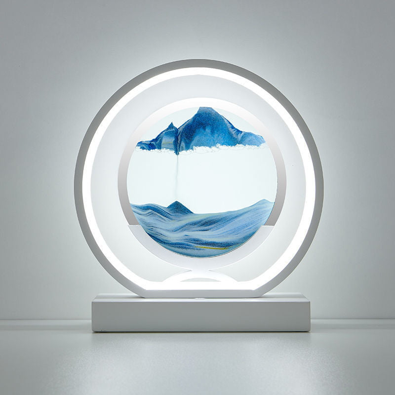 Premium LED Touch Control Sand Lamp - Modern Decorative Lighting