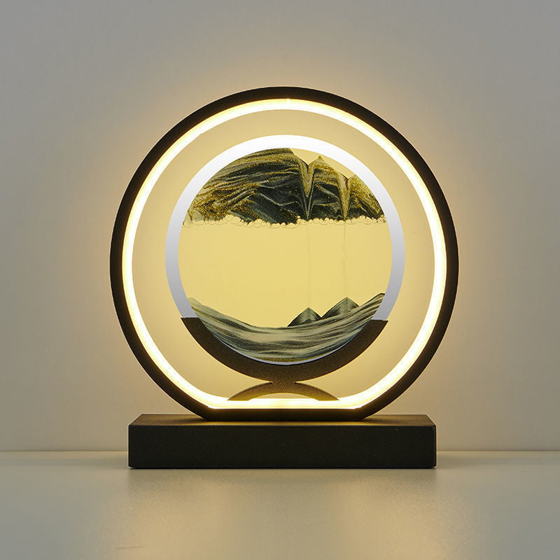 Premium LED Touch Control Sand Lamp - Modern Decorative Lighting