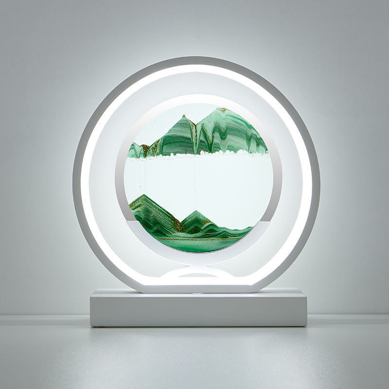 Premium LED Touch Control Sand Lamp - Modern Decorative Lighting