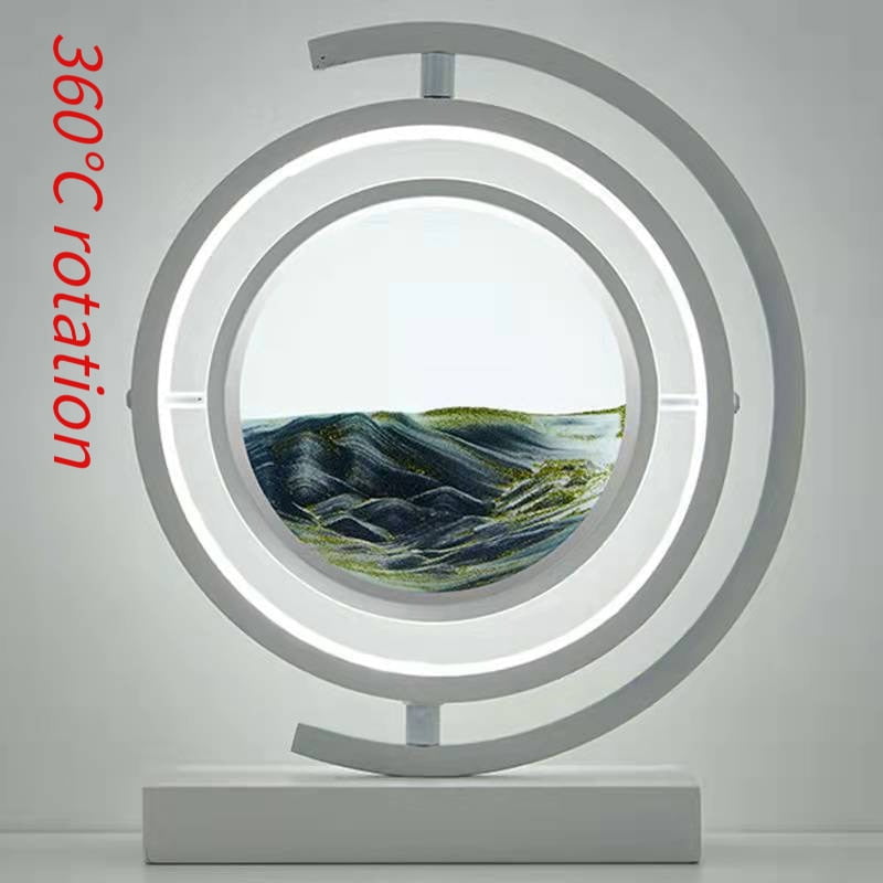 Premium LED Touch Control Sand Lamp - Modern Decorative Lighting