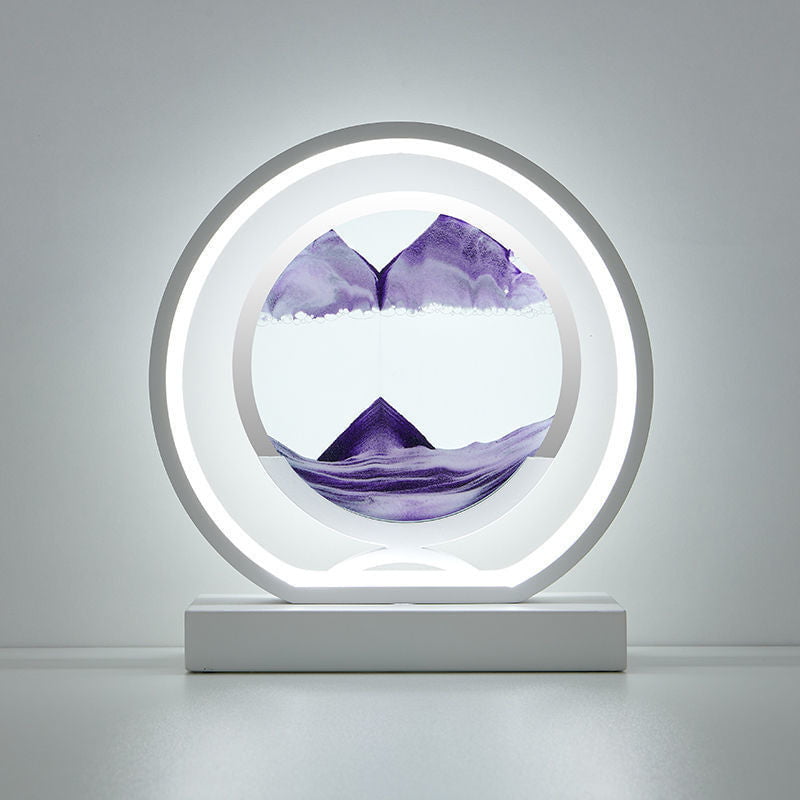 Premium LED Touch Control Sand Lamp - Modern Decorative Lighting