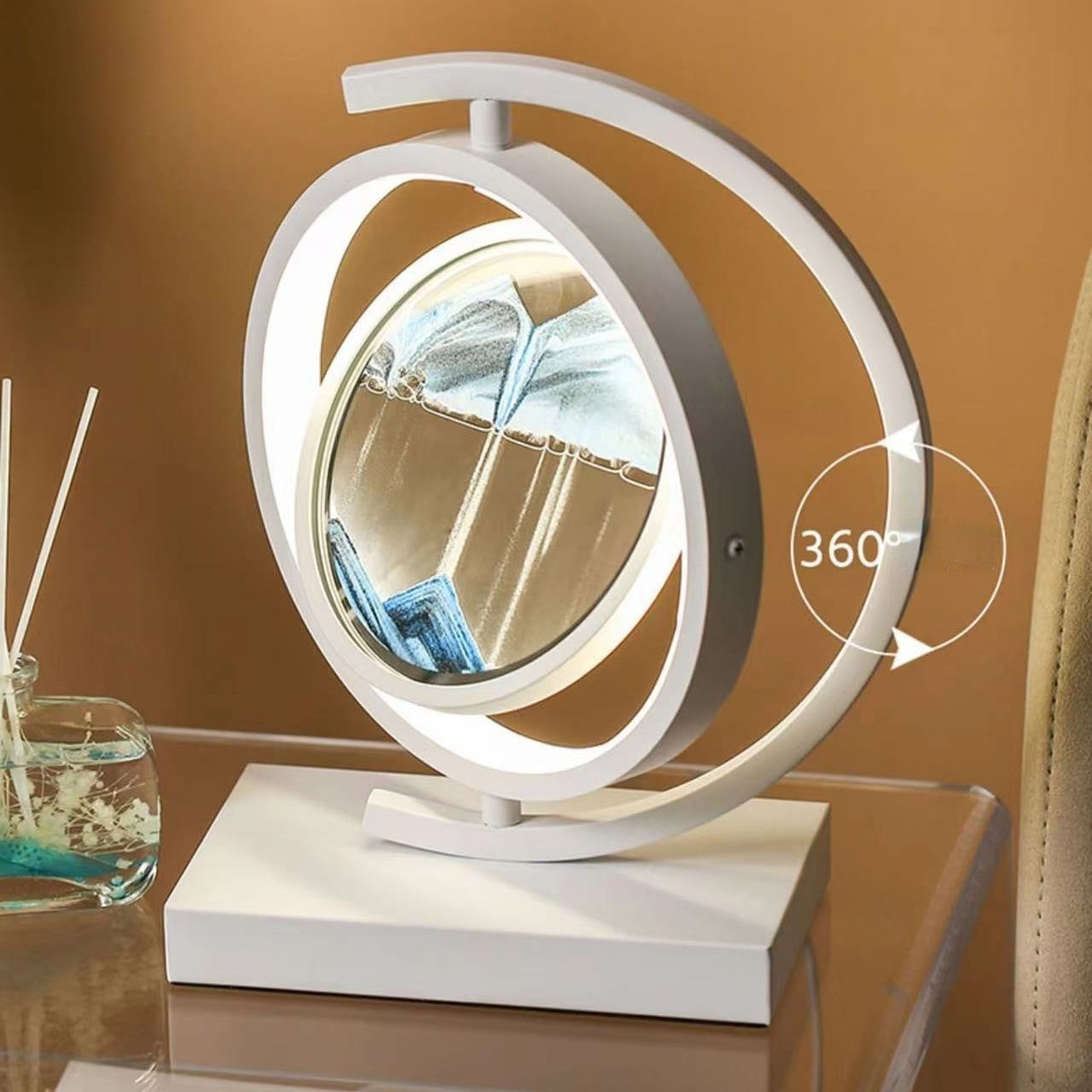 Premium LED Touch Control Sand Lamp - Modern Decorative Lighting