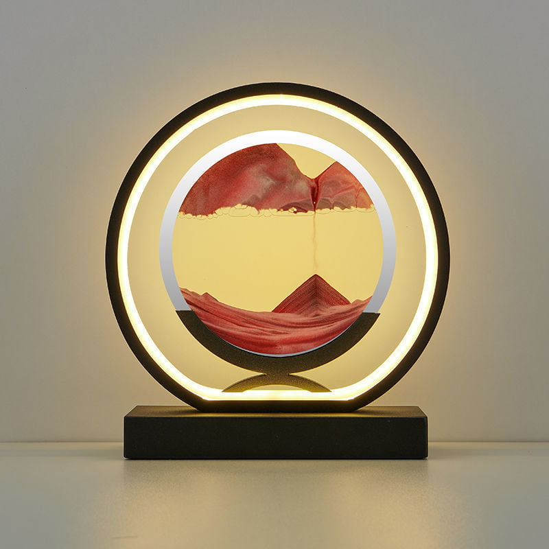 Premium LED Touch Control Sand Lamp - Modern Decorative Lighting
