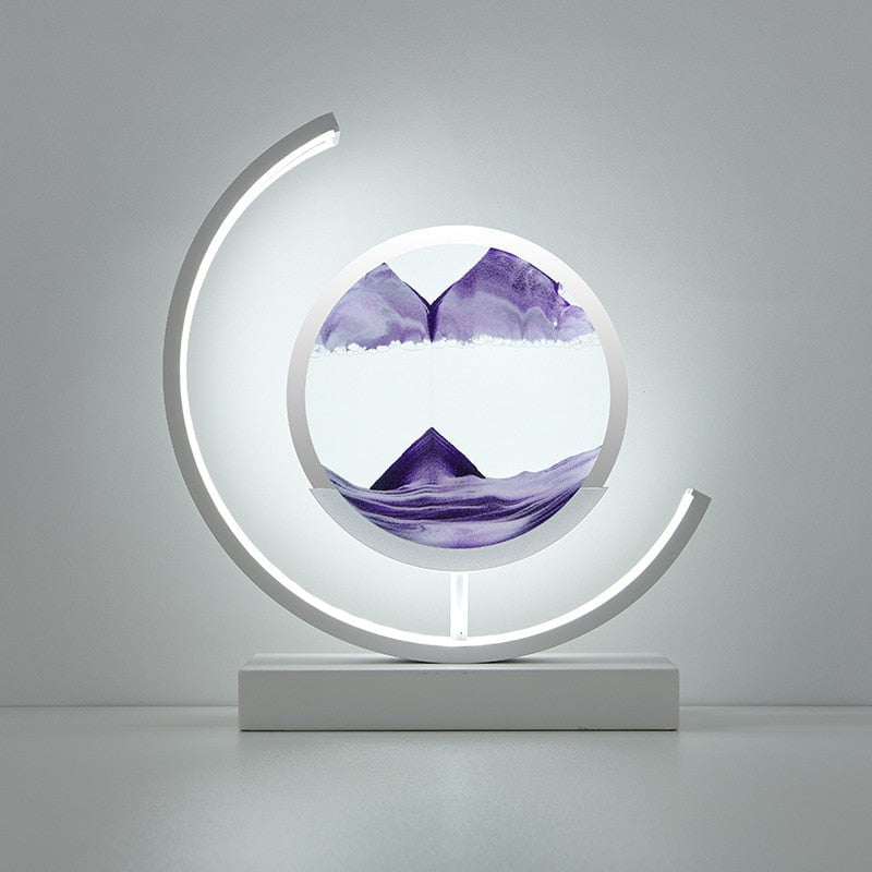 Premium LED Touch Control Sand Lamp - Modern Decorative Lighting