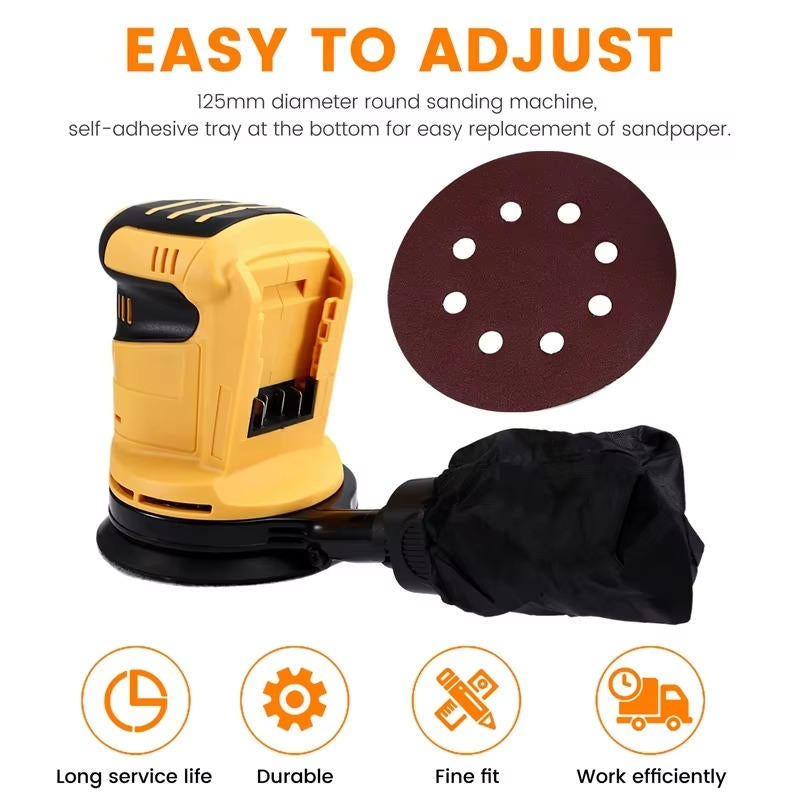 Brushless Orbital Electric Sander with Dust Collection System