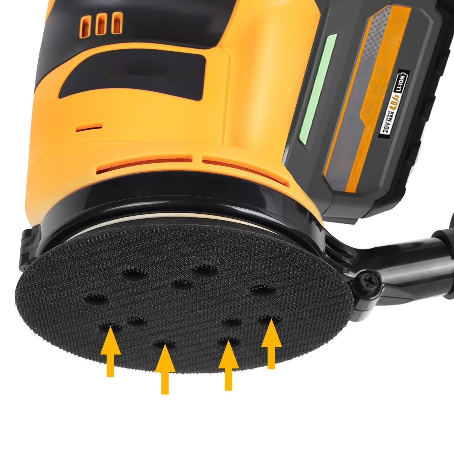 Brushless Orbital Electric Sander with Dust Collection System